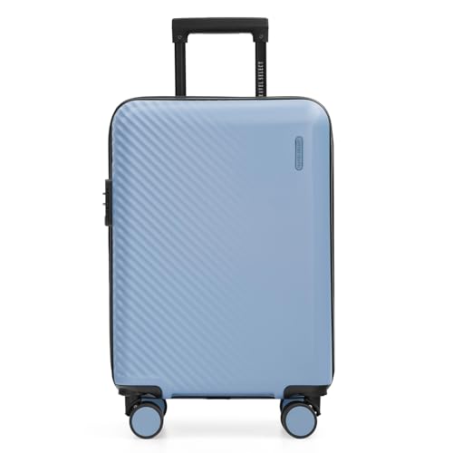 Travel Select Bridgetown Hardside Expandable Luggage w/TSA Lock, Light Blue, 21-Inch Carry-on