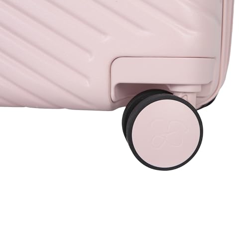 Jessica Simpson Abilene 20" Expandable 8-Wheel Spinner Carry On Luggage Suitcase, Peachy Keen