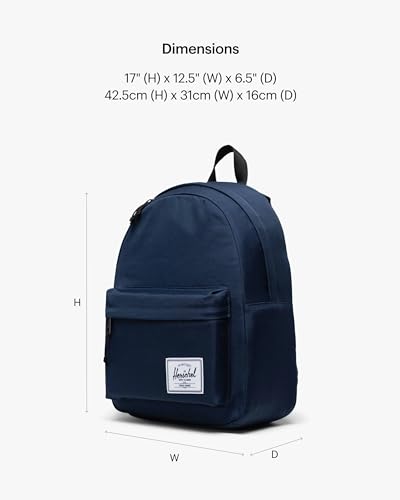 Herschel Supply Co. Unisex Classic Backpack, Blue, 26L