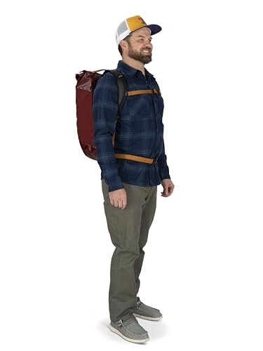 Osprey Transporter Roll Top Laptop Backpack, Venturi Blue
