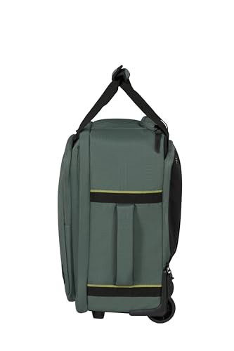 American Tourister Take2Cabin - easyJet Cabin Bag 36 x 20 x 45 cm, 38 L, 0.80 kg, Hand Luggage, Airplane Backpack M Underseater, Green (Dark Forest), 40 x 25 x 20 cm (Wheeled), Ryanair Cabin Bag on