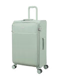It Luggage Lustrous Luxe 28" Softside Checked 8 Wheel Spinner, Desert Sage
