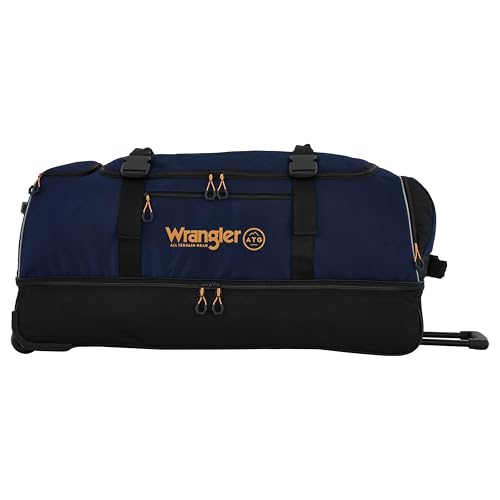 ATG Compass Rolling Travel Duffel Bag, Blue Cove, 36-Inch