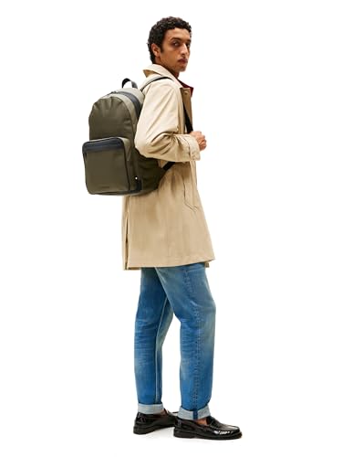 Tommy Hilfiger Mens Repreve Backpack, Army Green