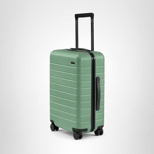 Away Carry-On Luggage - 22-Inch Lightweight Hardside Suitcase with 360° Spinner Wheels, Interior Compression System, TSA-Approved Lock - Sea Green