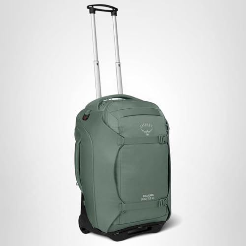Osprey Sojourn Shuttle 22"/45L Wheeled Duffel Bag, Koseret Green