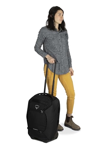 Osprey Sojourn 22"/45L Wheeled Travel Backpack with Harness, Black