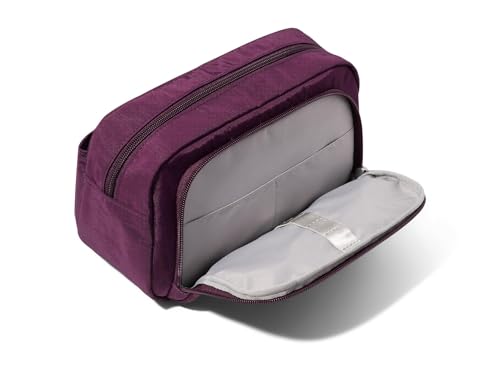 Pocket Cosmetic with Brush Organization - Lightweight 9.4”x5.5”x3.5” Makeup Bag - Travel Essentials Makeup Organizer