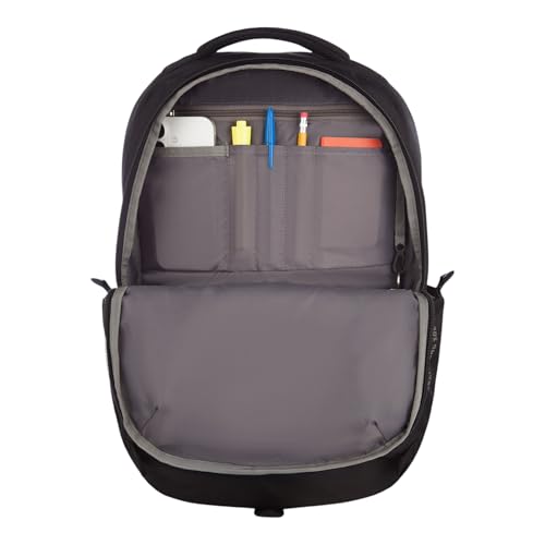Eddie Bauer Trail Ends Backpack 28L | Laptop Sleeve | Everyday Carry | Travel | Work | Commuting | Stretch Side Pockets | Padded Shoulder Straps | Mesh Back - Black