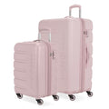 SwissGear 7366 Signature Hardside Expandable Luggage with Spinner Wheels, TSA Lock, Cup-Holder, Pink, 2-Piece Set (19/27)