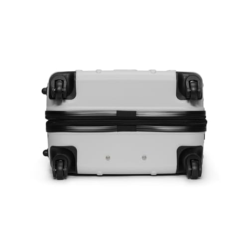 Tommy Hilfiger Unisex Luggage Check In,Silver,Medium