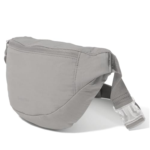 Baggallini Swift Belt Bag Sling Bag - Lightweight 12"x7" Crossbody Bag Fanny Pack Belt Bag w/RFID and Adjustable Strap