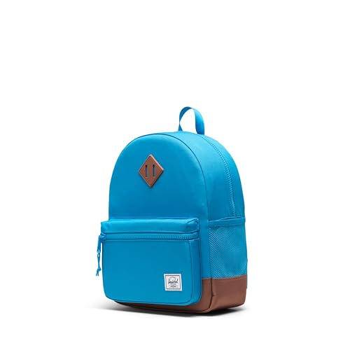 Herschel Supply Co. Heritage Kids Backpack, Hawaiian Surf/Saddle Brown, Kids - 15L