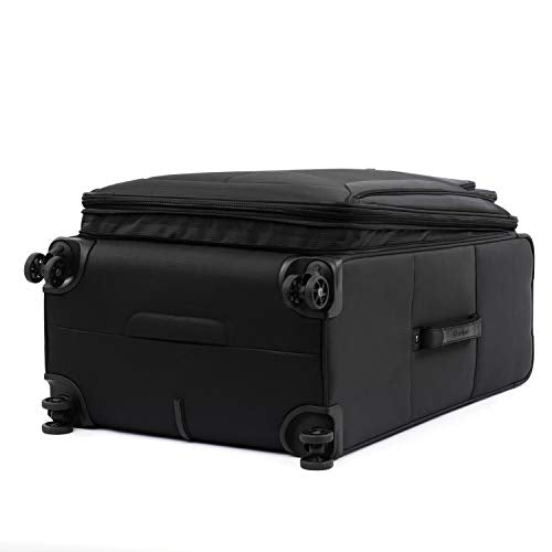 Travelpro Tourlite Softside 3-Piece Set, Expandable Luggage, 4 Spinner Wheels, Lightweight Suitcase, 21" Carry-On, 29 Check Large, Black