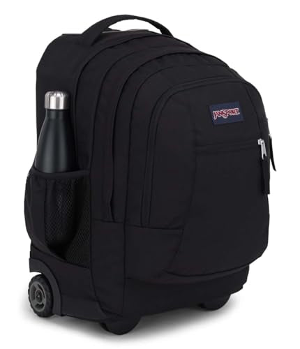 JANSPORT Driver 8 Wheeled Luggage, Black (Black)
