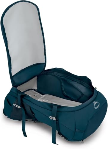 Osprey Fairview Trek 50L Women's Travel Backpack, Night Jungle Blue