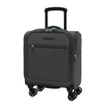 Verage Under Seat Luggage with Wheels, Softside Small Suitcase Spinner Carry On Luggage Bags for Airlines Airplanes Short Trip Men Women (Grey, 14-Inch Underseat)