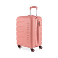 SwissGear 7366 Signature Hardside Expandable Luggage with Spinner Wheels, TSA Lock, Cup-Holder, Coral Almond, Carry-On 19-Inch
