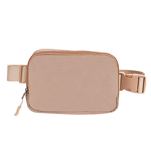 Belt bag Fanny pack crossbody bags for women Everywhere belt bag (Khaki)
