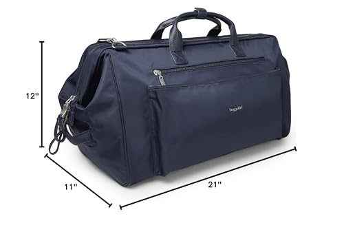 Baggallini womens Soho Duffel, French Navy, Blue US One Size