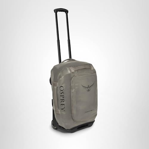 Osprey Transporter 40L Wheeled Travel Duffel Bag, Tan Concrete