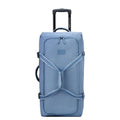 florence by mills On A Roll Two Wheel Rolling Travel Duffle Bag, Zinc Blue, 28 Inch