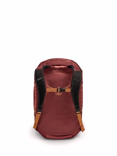 Osprey Transporter 40L Travel Duffel Bag, Red Mountain