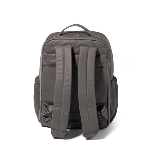 Baggallini Tribeca Expandable Laptop Backpack - 15"x11" Lightweight RFID Computer Bag for Work & Travel with Luggage Sleeve
