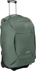Osprey Sojourn Shuttle 30"/100L Wheeled Duffel Luggage – Rugged, High-Capacity Travel Bag with Oversized Wheels and Reinforced Frame – Built for Long-Haul Travel and Gear Protection, Koseret Green