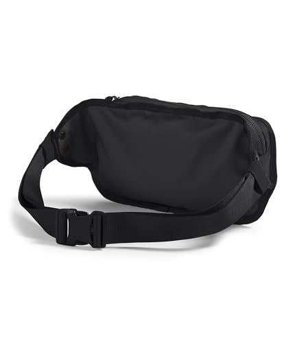 The North Face Explore Hip Fanny Pack | Crossbody Sling with Water Repellent Finish, 3 Liters, Adjustable Strap, TNF Black/TNF White-NPF, One Size