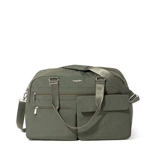 Baggallini Modern Everywhere Travel Duffel - Lightweight 19x12 Inch Overnight Travel Weekender Bag