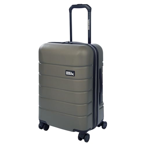 Eddie Bauer Glacier Carry-On 22" Luggage | Hardside | Spinner Wheels | Expandable | Lightweight | Travel Essentials - Sprig Green