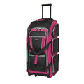 Travelers Club 30" Xpedition Rolling Duffel Bag, Hot Pink