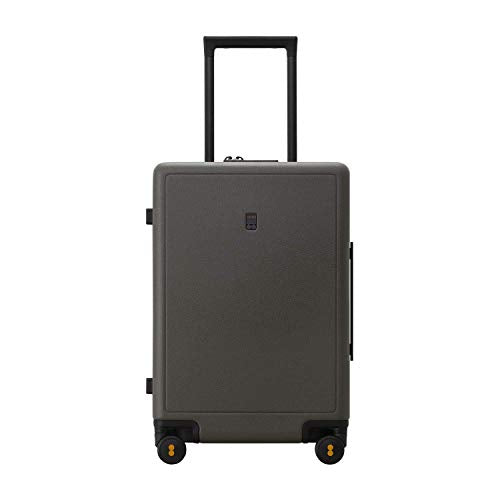LEVEL8 Elegance Luggage Set, PC Matte Hardshell Suitcases - Olive Green, 20/24 Inch