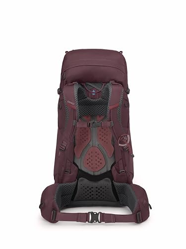 Osprey Kyte 48L Women's Backpacking Backpack with Hipbelt, Elderberry Purple, WM/L