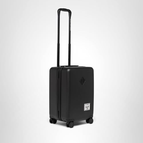 Herschel Supply Co. Unisex Heritage Hardshell Luggage, Black, Carry on - 19 Inch