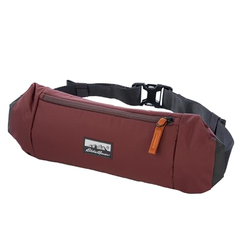 Eddie Bauer 2L Transit Sling Bag with Adjustable Waistband, Redwood