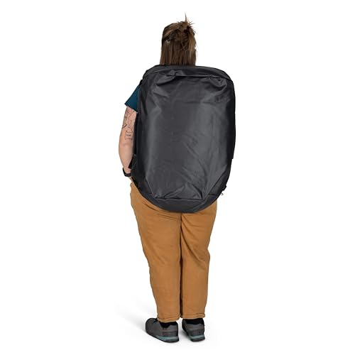 Osprey Transporter 65L Lightweight Travel Duffel Bag - Water Resistant Durable Gear Bag for Men and Women, Pine Leaf