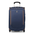 Travelpro Crew Classic Lightweight Softside Expandable Carry on Luggage, 2 Wheel Upright Rollaboard Suitcase, Men and Women, Carry On 22-Inch, Patriot Blue