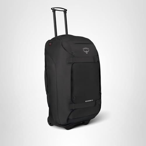 Osprey Sojourn 28"/80L Wheeled Travel Backpack with Harness, Black
