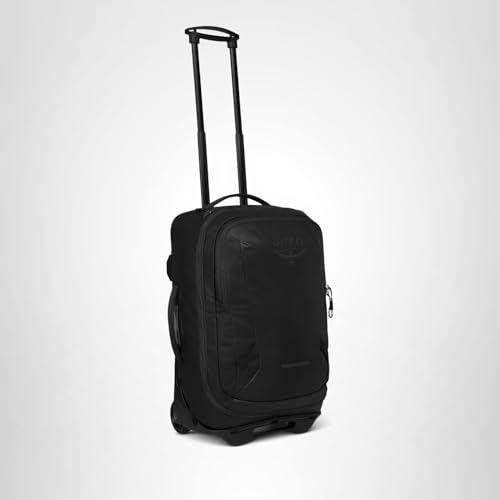 Osprey Transporter Wheeled Carry-On, Raven Black
