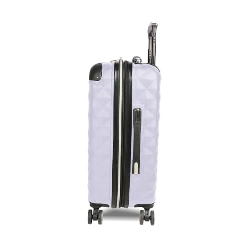 Kenneth Cole REACTION Diamond Tower Collection Lightweight Hardside Expandable 8-Wheel Spinner Travel Luggage, Lavender, 28-Inch Checked