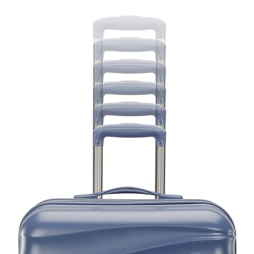 American Tourister Cascade Hardside Luggage with Spinner Wheels, 2PC SET 20/24, State Blue