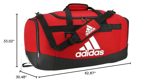 adidas Unisex Defender 4.0 Gym Duffel Bag for Men and Women