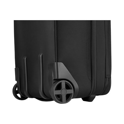 Victorinox Werks Traveler 6.0 Softside Upright Luggage, Black, Carry-On, Frequent Flyer (22")