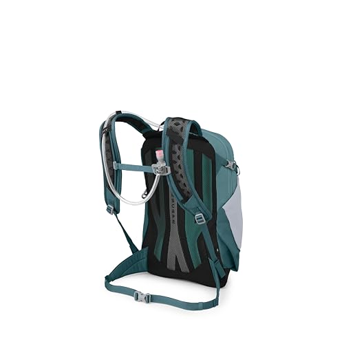 Osprey Sportlite 15L Lightweight Hiking Backpack with Hydraulics Reservoir for Men & Women - Everyday Hydration Travel Bag, Torrent Blue