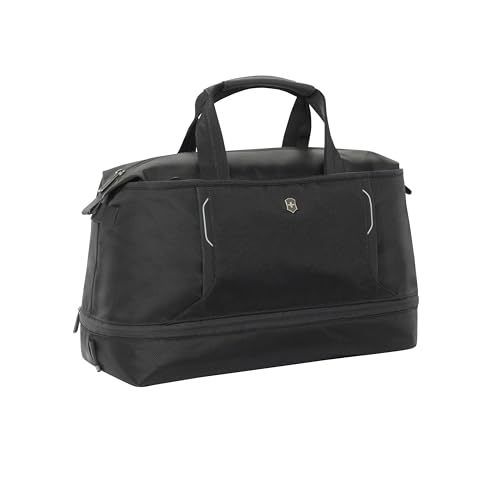 Victorinox Werks Traveler 6.0 Weekender Bag With Zipper Expansion, Black, 12.6-inch