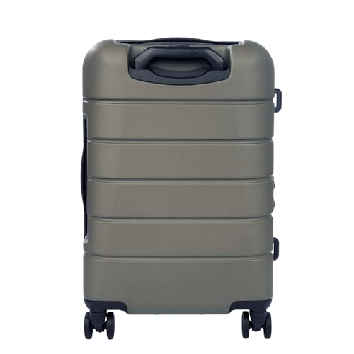 Eddie Bauer Glacier Carry-On 22" Luggage | Hardside | Spinner Wheels | Expandable | Lightweight | Travel Essentials - Sprig Green