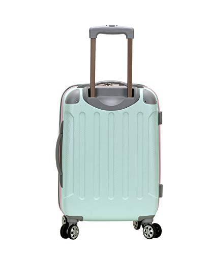Rockland London Hardside 3 Piece Expandable Spinner Wheel Luggage Set, (20"/24"/28"), Mint