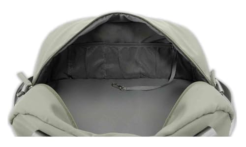 Harley-Davidson Women's Black Opal II Over-Under Weekender Duffel Bag, Green